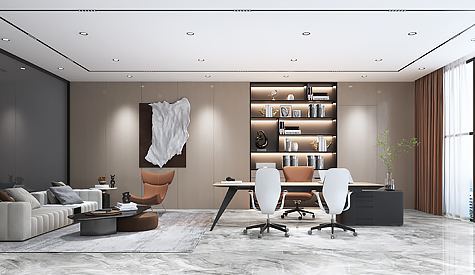 广州凌绝顶智能设备办公室装修设计