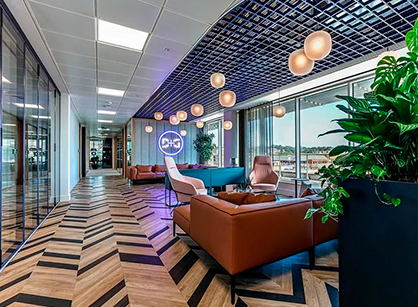 对未来办公场景有思考的办公室装修设计空间是怎样的——Domestic & General