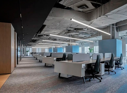 沉浸式体验办公室装修设计空间是怎样的——Arm安谋科技