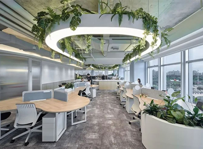 拥有独特空间体验的办公室装修设计空间是怎样打造的——迈睿中国