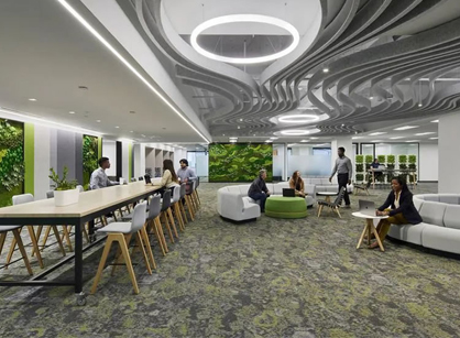 精彩多元的总部办公室装修设计空间是怎样打造的——Securian Financial