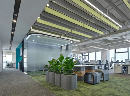 新一代潮流网购社区的办公装修设计空间是如何打造的——上海得物